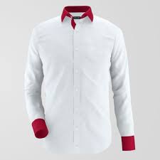 white red shirt