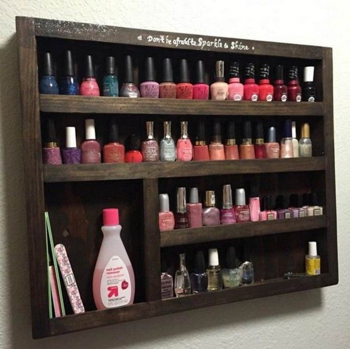 Nail polish racks