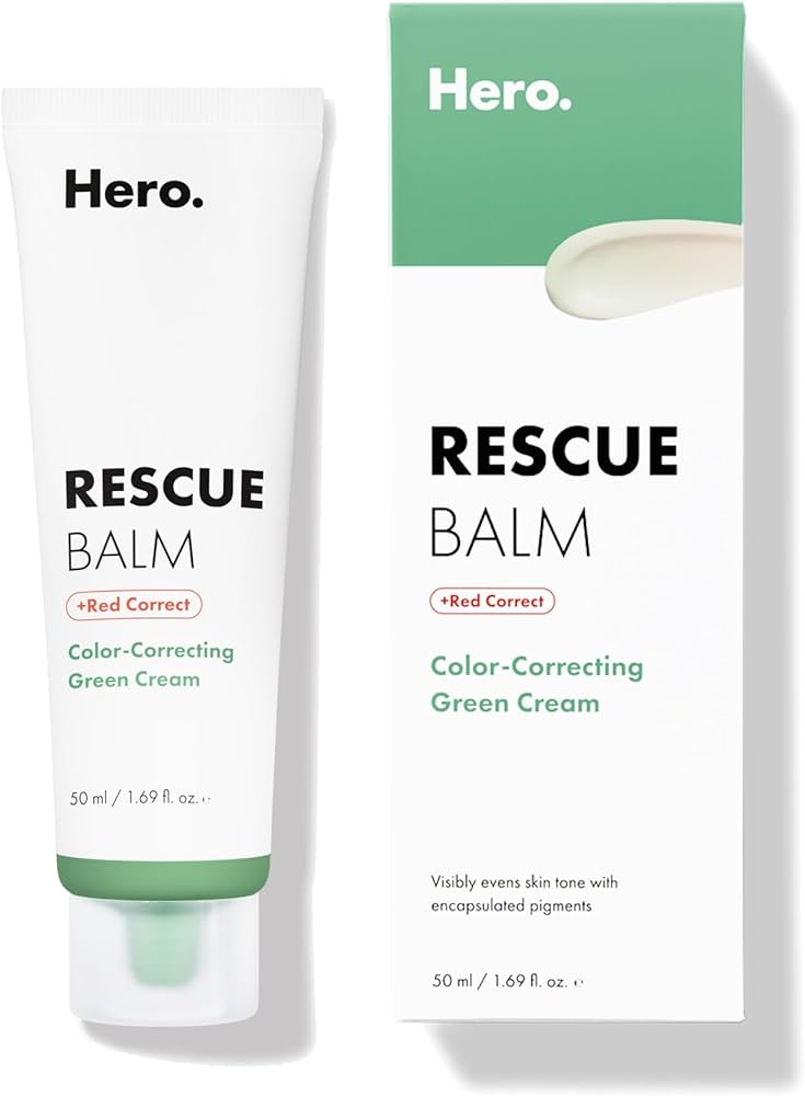 The Magic of Rescue Balm + Red Correct Hero Cosmetics: Your Green Recovery Cream