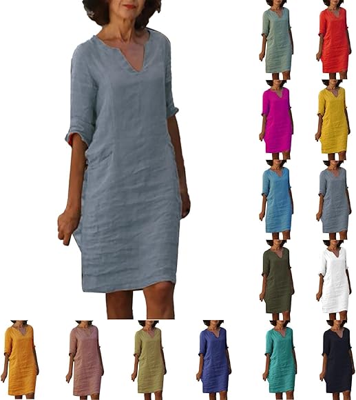 linen clothing dresses