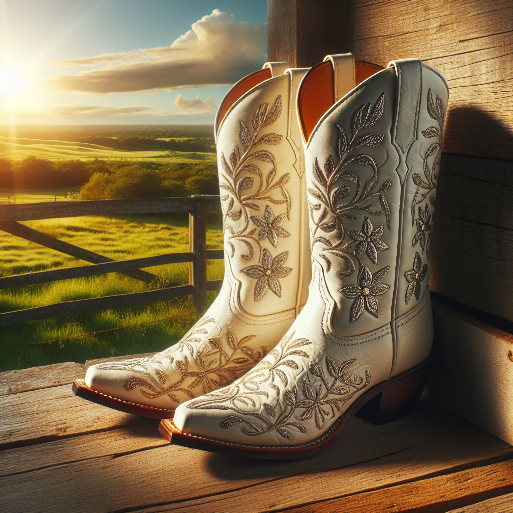 White Cowgirl boots